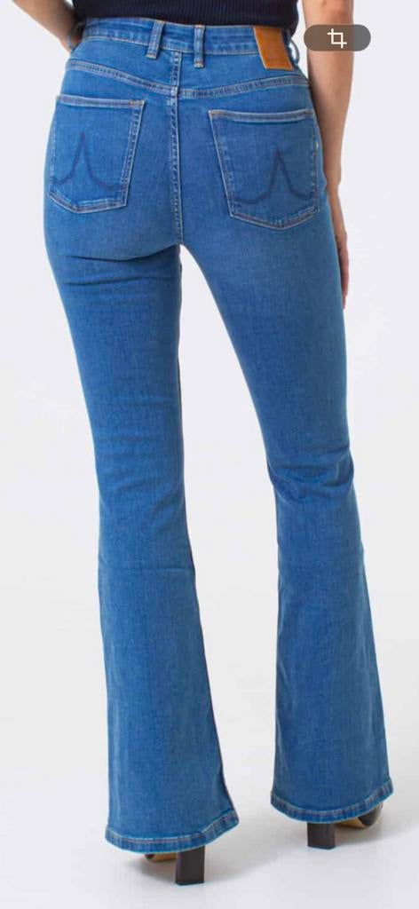 Kuyichi Lisette Flair Pale Blue Jeans W32/L30, Kleding | Dames, Spijkerbroeken en Jeans, Zo goed als nieuw, W30 - W32 (confectie 38/40)