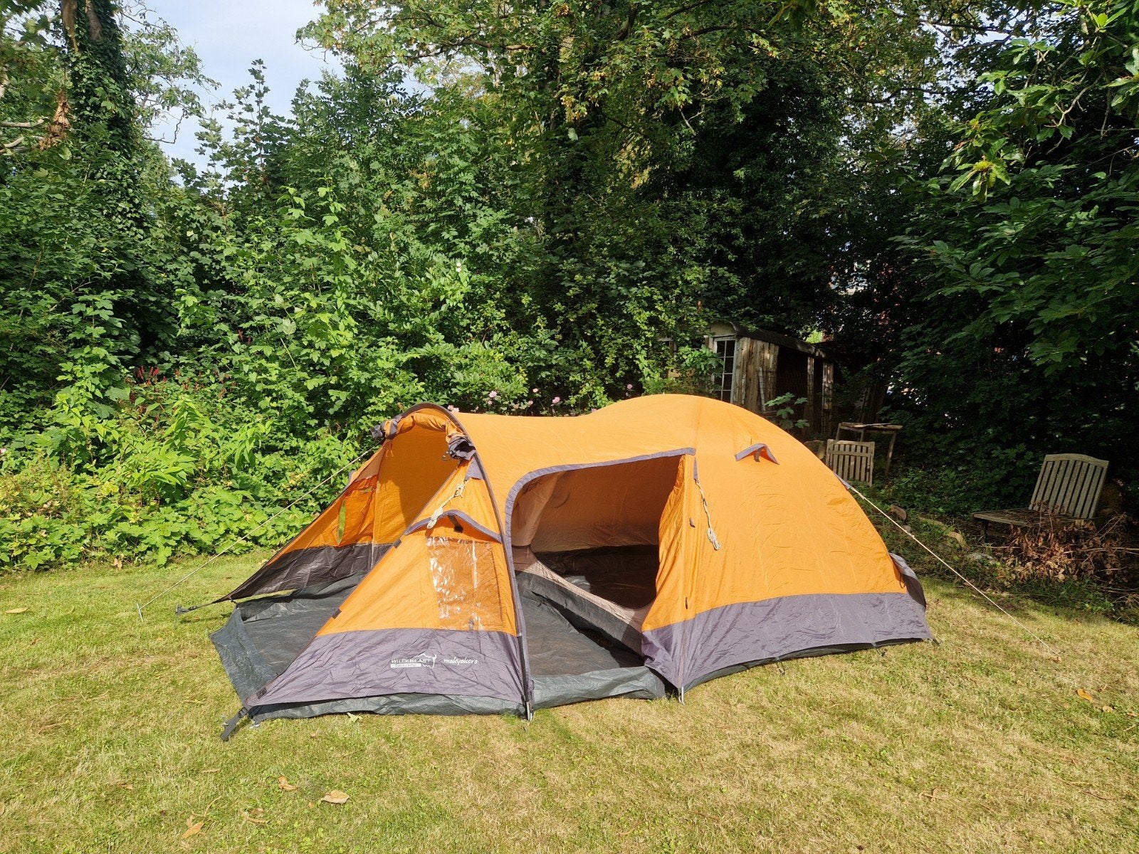 Wildebeast Base Camp Makyakora 2-persoons tent, Ophalen of Verzenden, Gebruikt, Tot en met 2