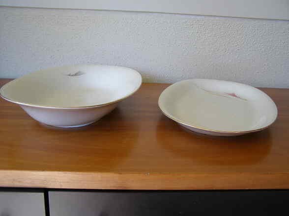 2 retro schalen, Verzamelen, Ophalen of Verzenden, Huis en Inrichting