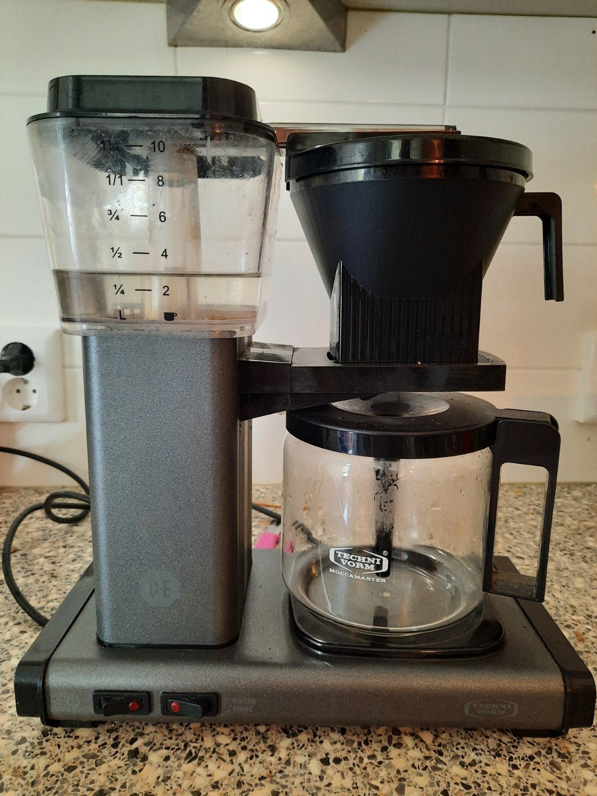 Koffiezetapparaat TechniVorm Moccamaster DE, Gebruikt, Overige modellen, Gemalen koffie, Ophalen of Verzenden