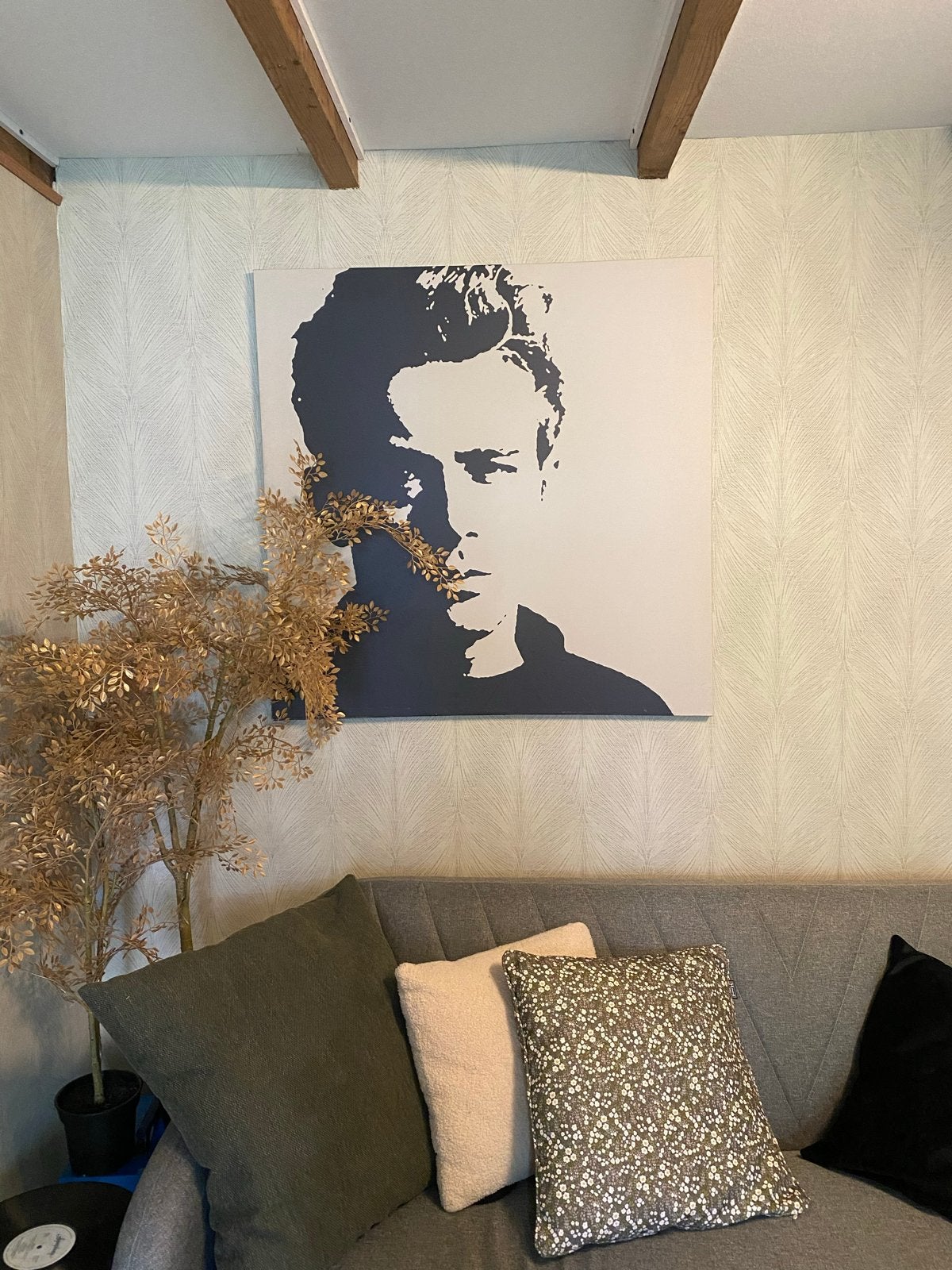 Modern Schilderij James Dean Pop Art Stijl, Ophalen of Verzenden