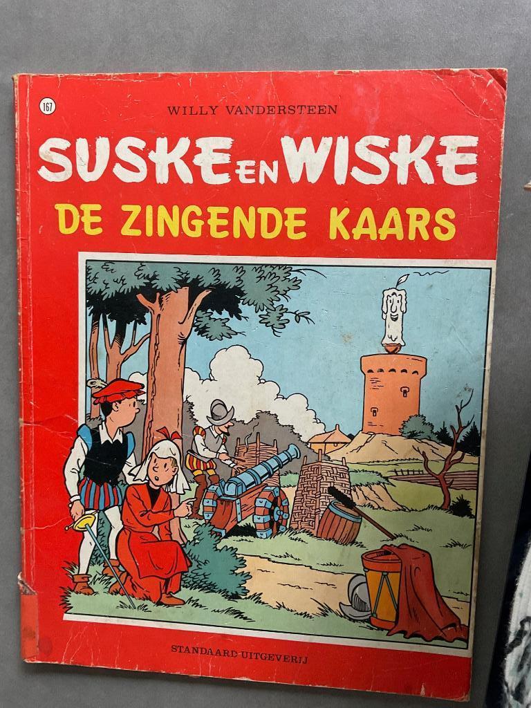 de zingende kaars nummer 167, Eén stripboek, Ophalen of Verzenden, Zo goed als nieuw, Willy Vandersteen e.a.