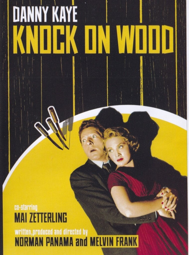Te koop DVD KNOCK ON WOOD  (DANNY KAYE), Cd's en Dvd's, Engels, Alle leeftijden, Ophalen of Verzenden, Zo goed als nieuw