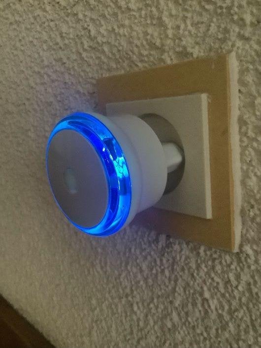 Sencys led-nachtlampje stopcontact lamp met schemersensor, Ophalen, Led-lamp, Nieuw, Overige fittingen