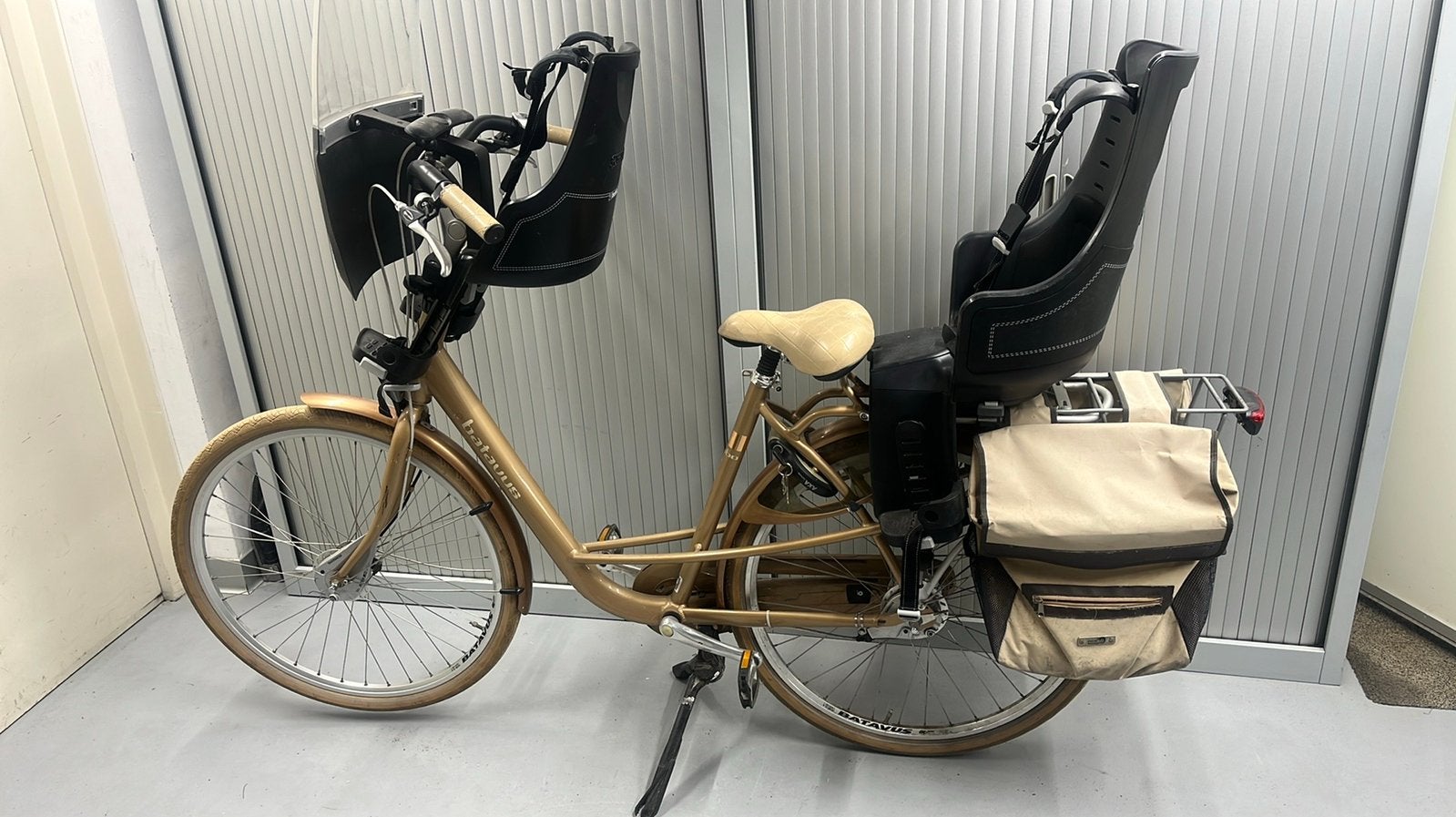 Batavus mambo mamafiets, Ophalen, 2 zitjes, Gebruikt, Versnellingen