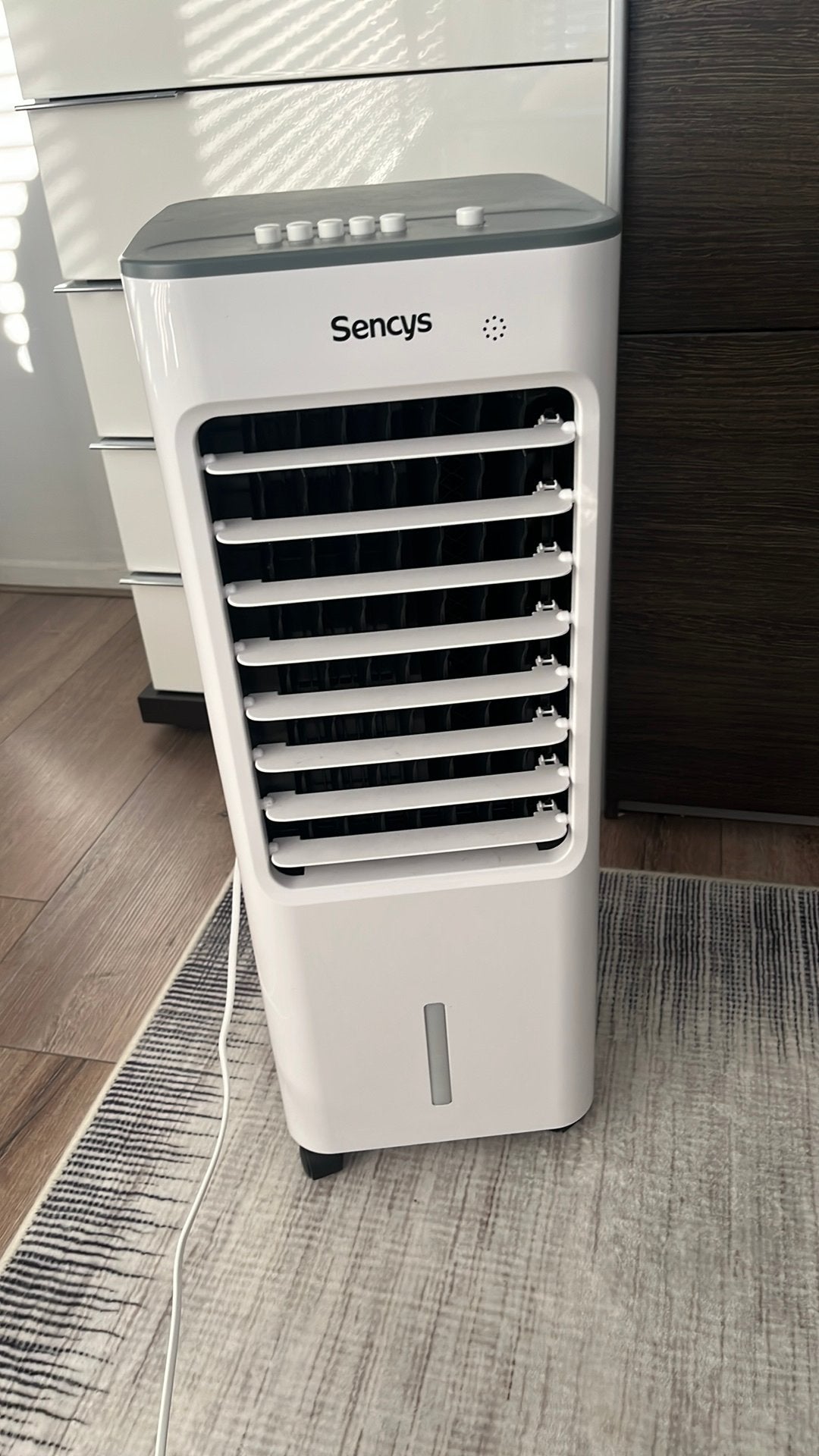 Mobiele airco sencys, Minder dan 60 m³, 3 snelheden of meer, Ophalen of Verzenden, Zo goed als nieuw