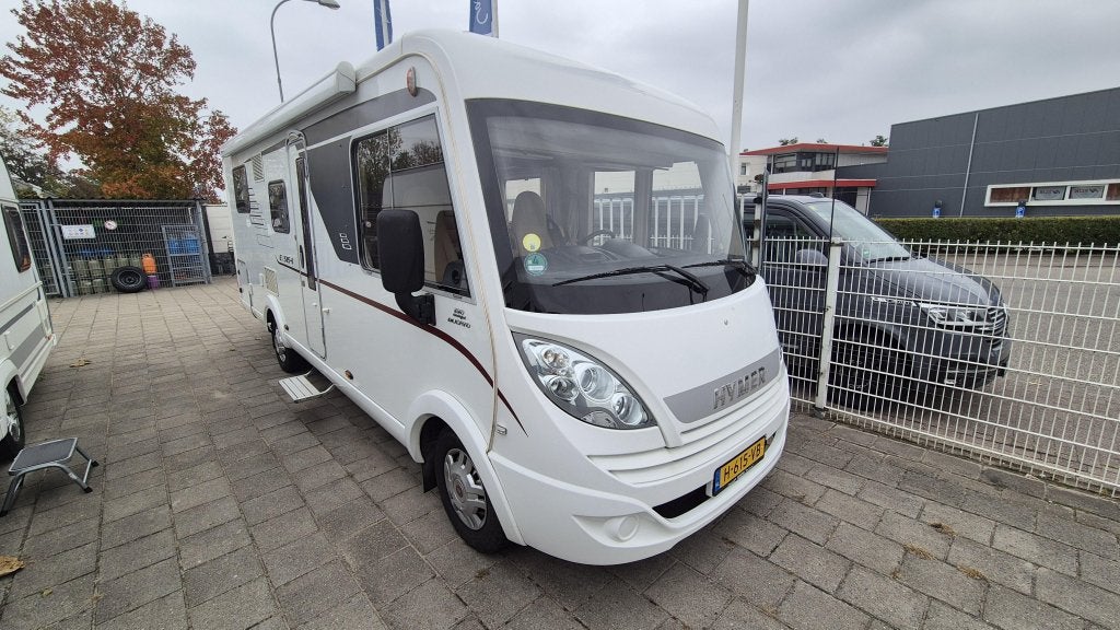 Hymer Exsis-I 698 EX, Caravans en Kamperen, Campers, Integraal, Ringverwarming, Fiat, Fietsendrager