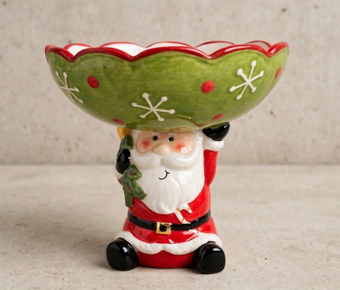 Kerstman schaal blokker, Ophalen of Verzenden