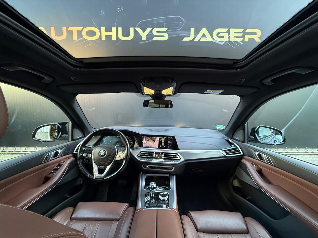 BMW X5 XDrive45e M-Pakket High Executive Pano H&K Kristal Le, Auto's, BMW, Gebruikt, Verwarming stoelen achter, Vierwielaandrijving