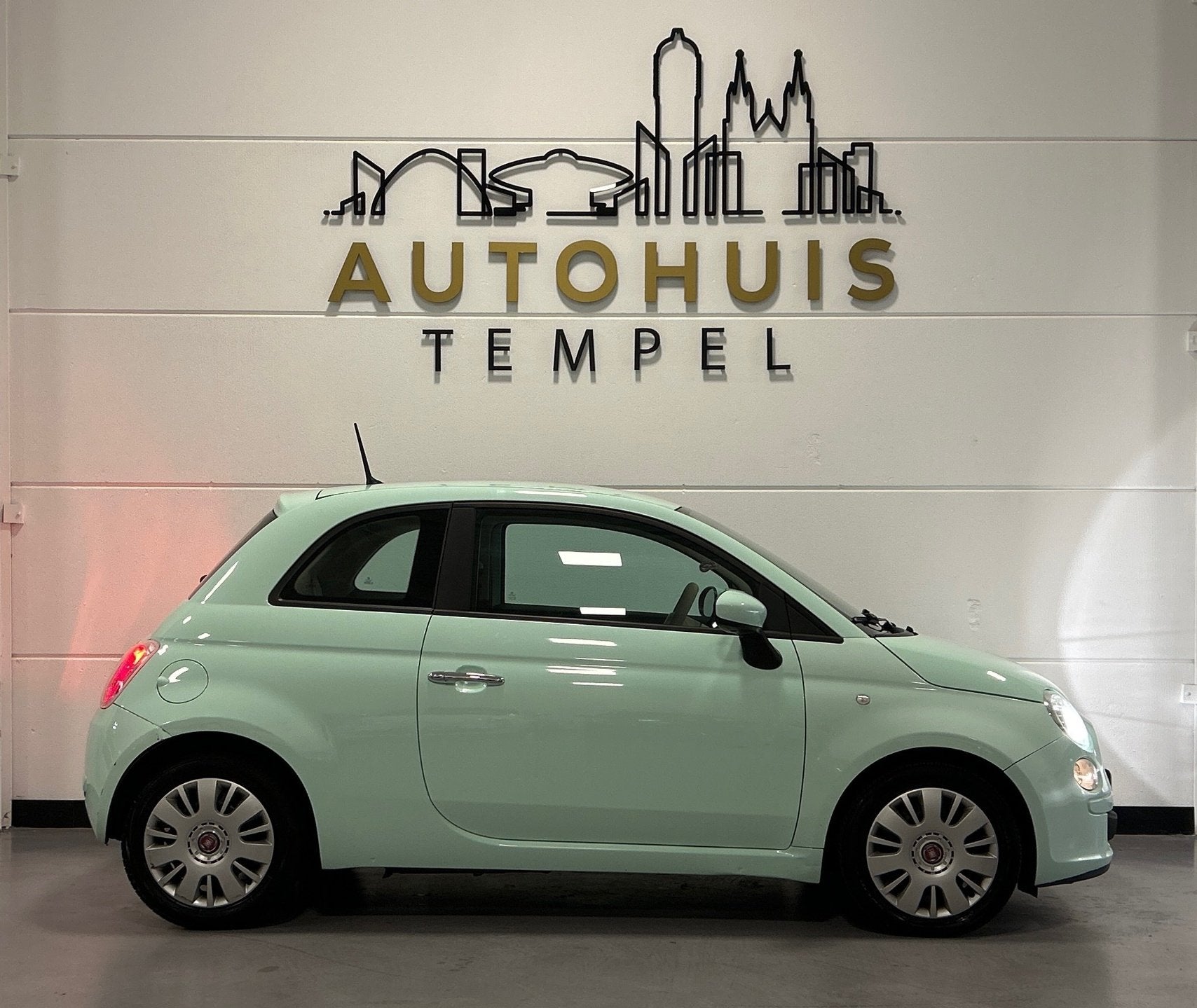 Fiat 500 1.0 TwinAir Pop Nap Airco Carplay Bluetooth Isofix, Auto's, Voorwielaandrijving, Stof, Gebruikt, Euro 6