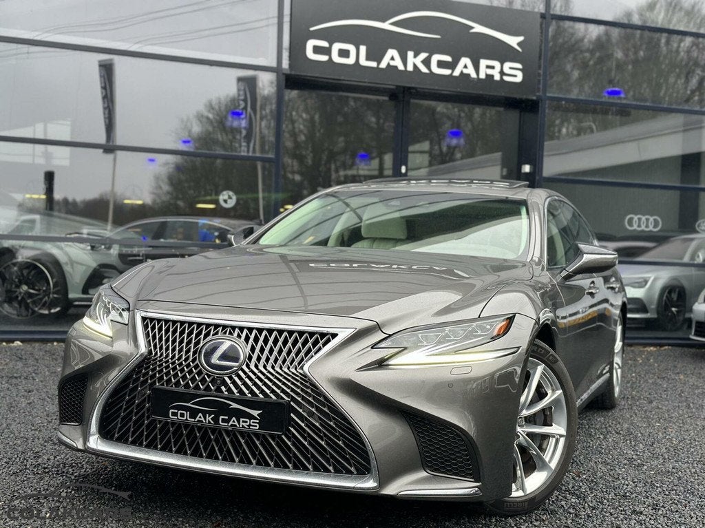 Lexus LS 500h AWD President Line Massage 43KM Garanti, Auto's, Lexus, Automaat, Gebruikt, Euro 6, Bedrijf