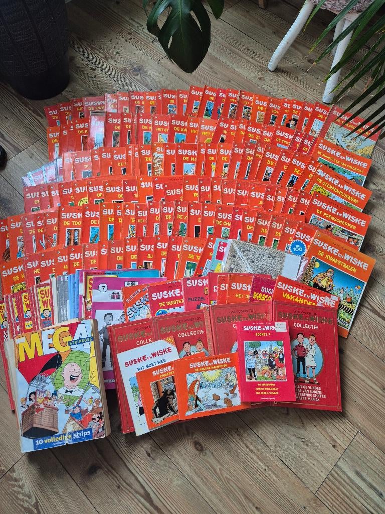 Suske en Wiske, Meerdere stripboeken, Ophalen, Gelezen