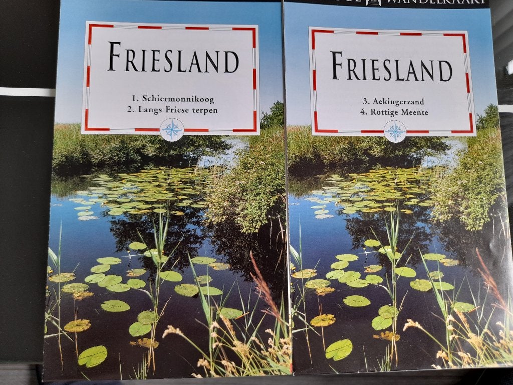Capitool - Wandelkaarten Friesland - €1 per Wandelkaart, Boeken, Verzenden, Europa, Reisgids of -boek, Capitool