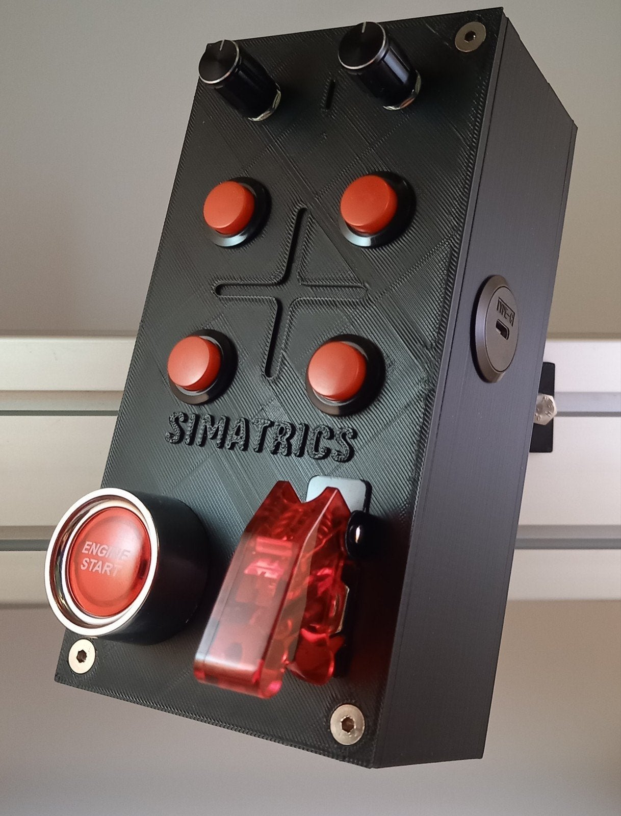 Custom buttonbox op maat / Simflag / LED Bar, Computers en Software, Ophalen of Verzenden, Nieuw