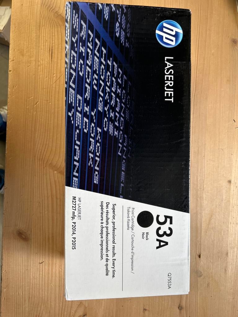 HP LaserJet 53A Zwarte Toner Cartridge Q7553A, Hp, ., Nieuw, Ophalen of Verzenden