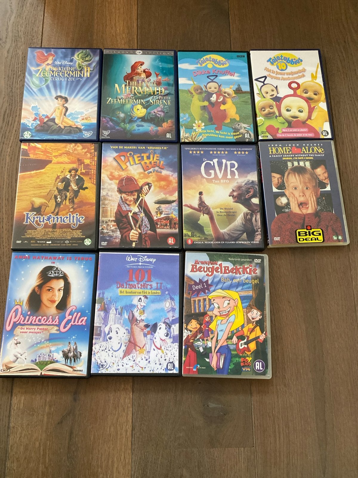 Grote collectie kinderfilms en series op DVD, Cd's en Dvd's, Gebruikt, Animatie, Alle leeftijden, Nederlands
