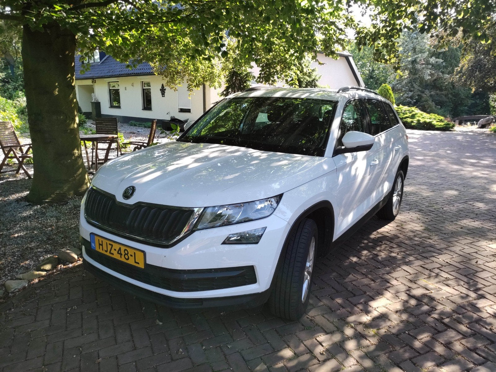 Skoda Kodiaq 1.5 TSI 150pk 2020 Wit, Voorwielaandrijving, Stof, Zwart, 4 cilinders