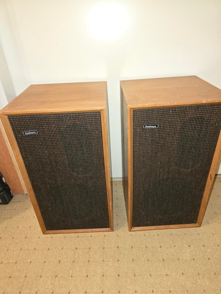 Coodman ministersl vinitage speakers, Ophalen, Gebruikt, Front, Rear of Stereo speakers, Overige merken