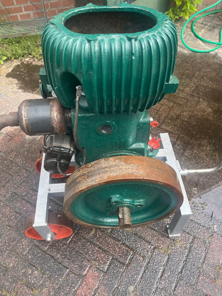 stationaire motor, Ophalen, Benzinemotor