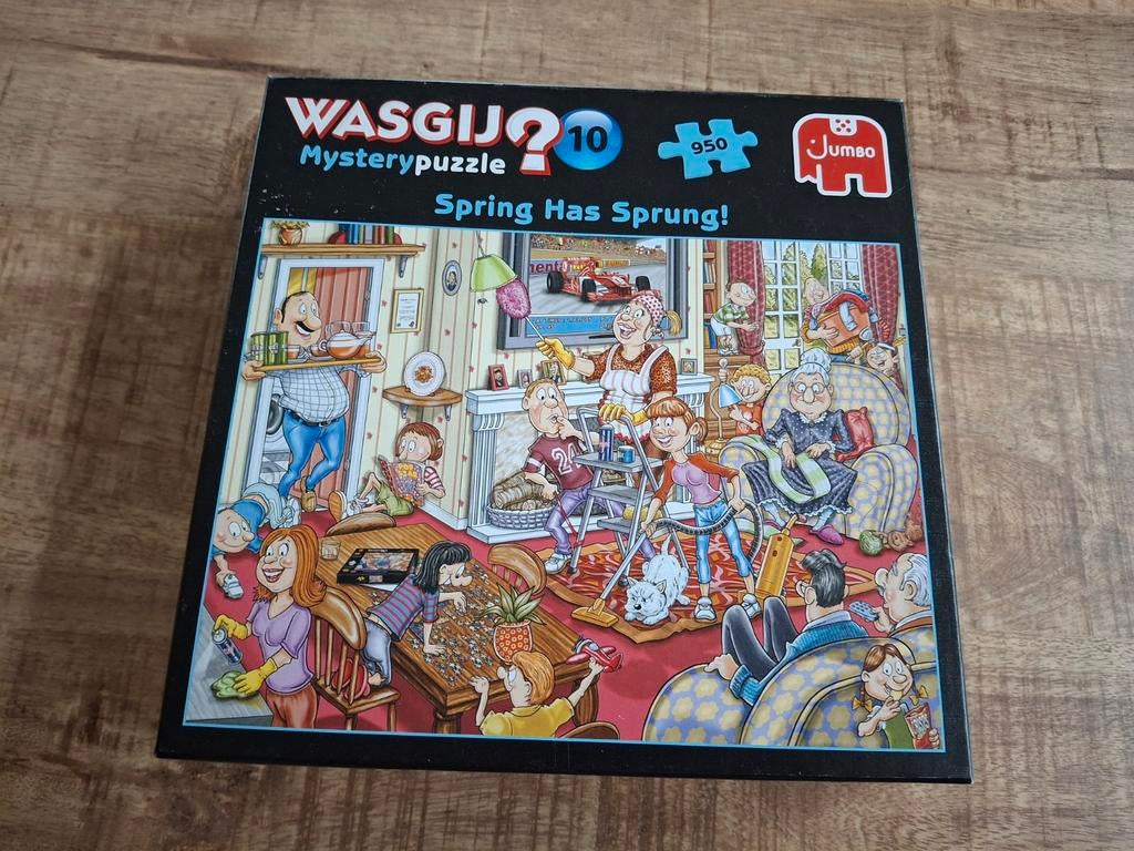 Wasgij? Mystery 10 - Spring Has Sprung! Legpuzzel 950 stukje, Ophalen of Verzenden, 500 t/m 1500 stukjes, Zo goed als nieuw, Legpuzzel