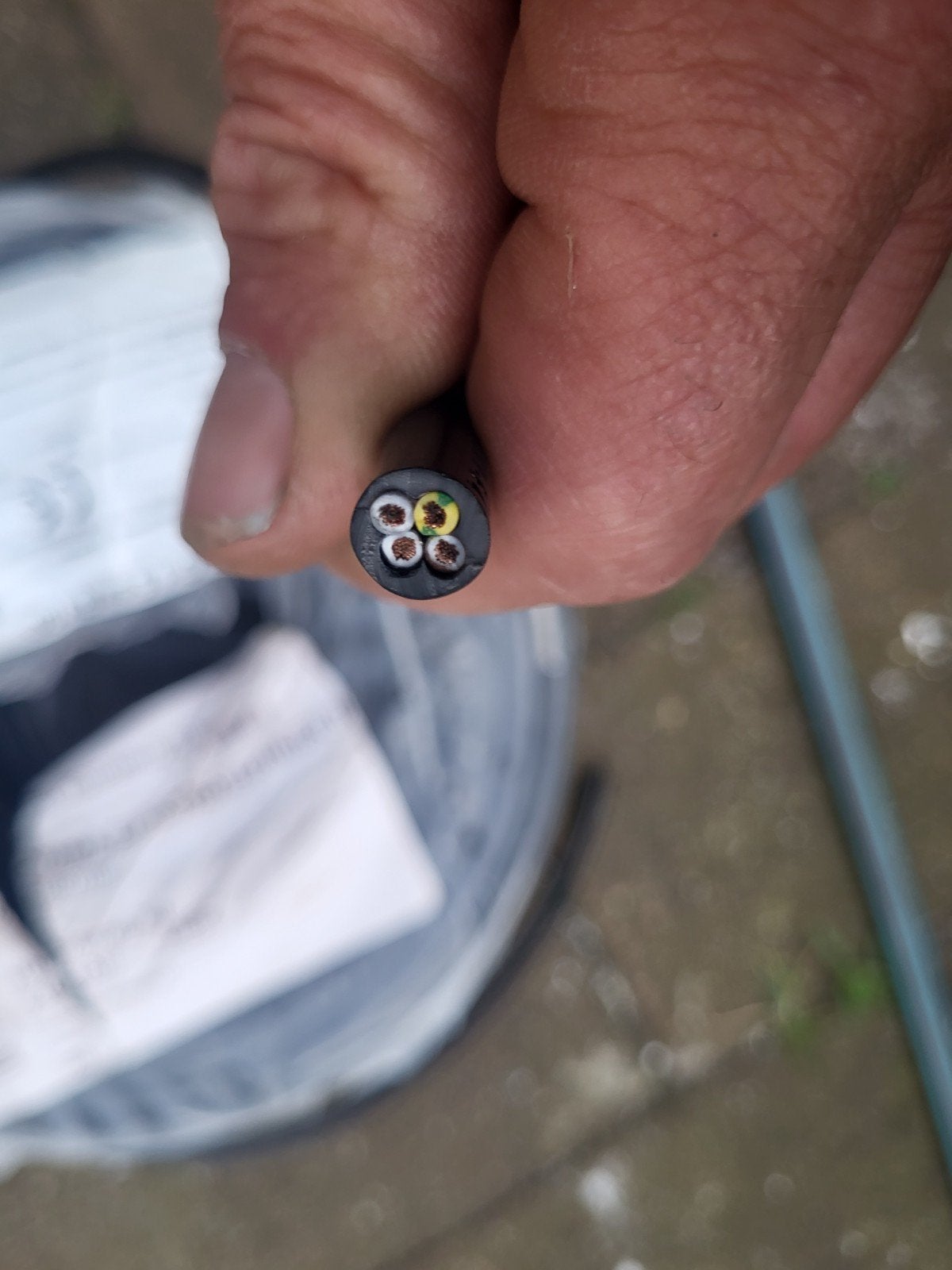 Draka H05VV-F 4G1.5mm2 kabel - 100 meter, Doe-het-zelf en Verbouw, Elektra en Kabels, Ophalen of Verzenden
