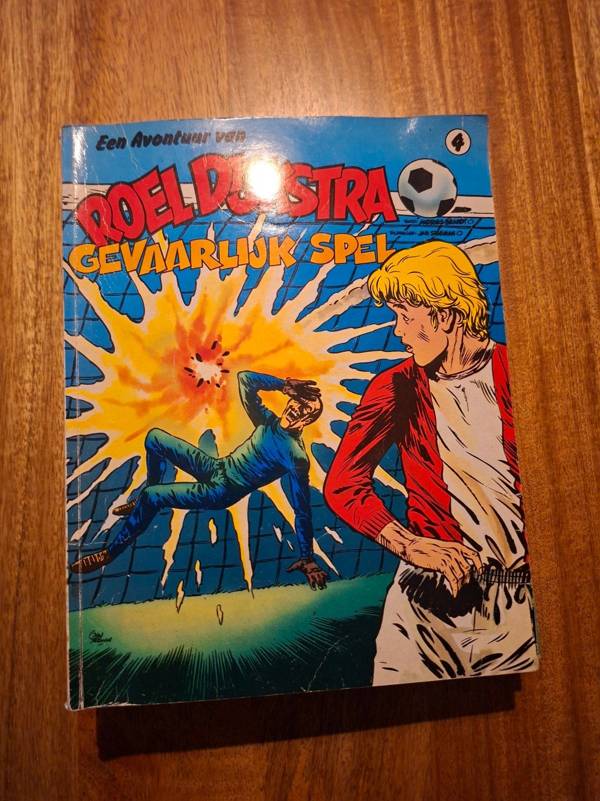 Roel Dijkstra - Gevaarlijk Spel (deel 4), Boeken, Eén stripboek, Ophalen of Verzenden, Gelezen, Jan Steeman