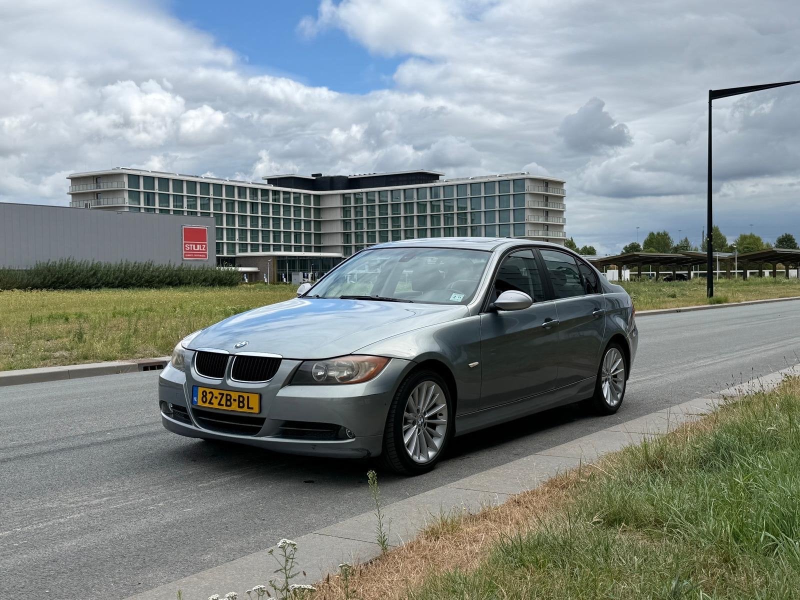BMW 2007 Blauw, Auto's, 230 pk, Achterwielaandrijving, Zwart, Blauw