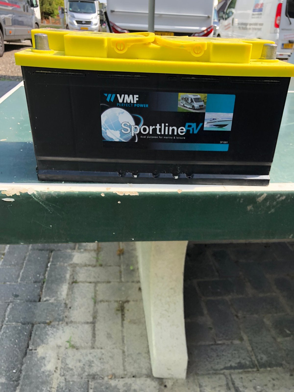 Gecontroleerde VMF  Sportline accu met 1 jaar garantie, Info@arob.nl, Ophalen of Verzenden, Zo goed als nieuw, .