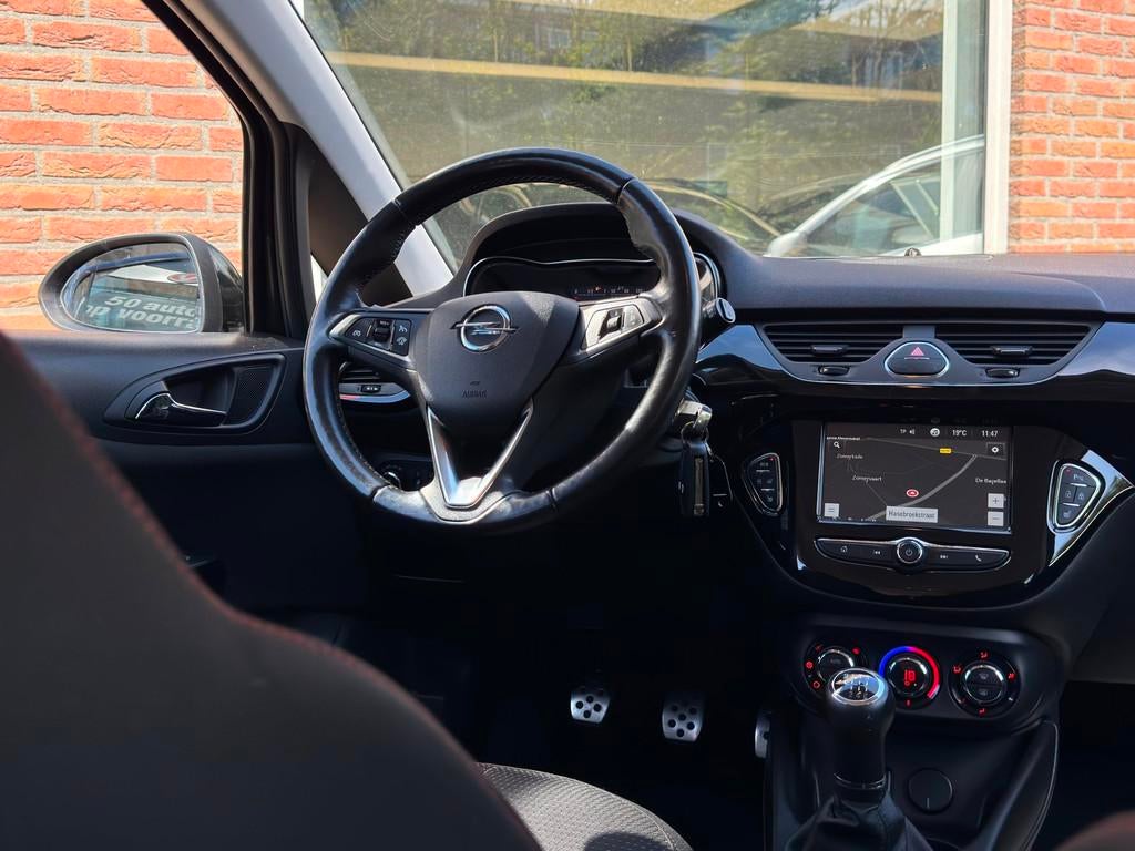 Opel Corsa 1.4 Turbo 150PK | Navi | Airco | Cruise| Camera |, Auto's, Voorwielaandrijving, Stof, Gebruikt, 150 pk