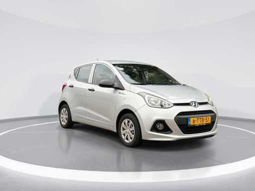 Hyundai i10 1.0 5DR 2014 Grijs, Euro 5, 31 €/maand, 4 stoelen, Automatische klimaatregeling