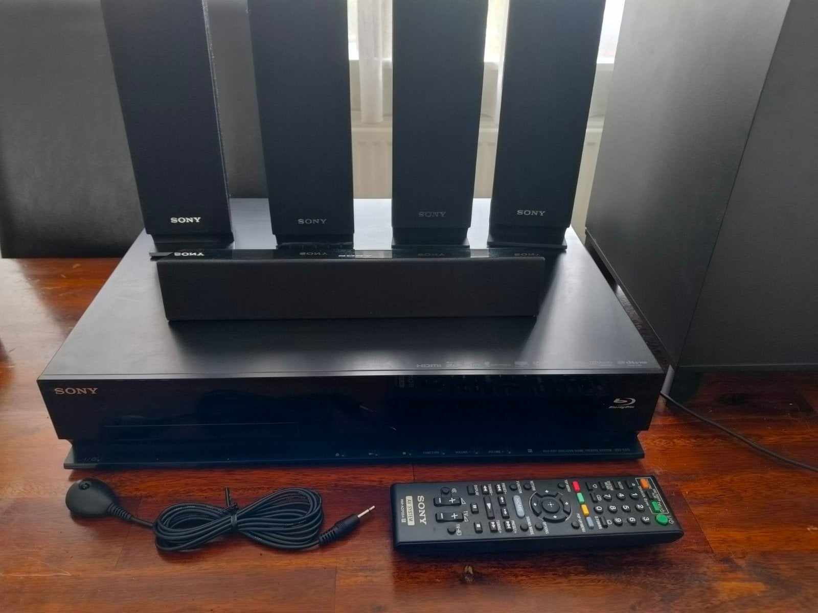 Sony EBD-H370 BluRay home theatre set, Ophalen, Gebruikt, Blu-ray-speler, 5.1-systeem