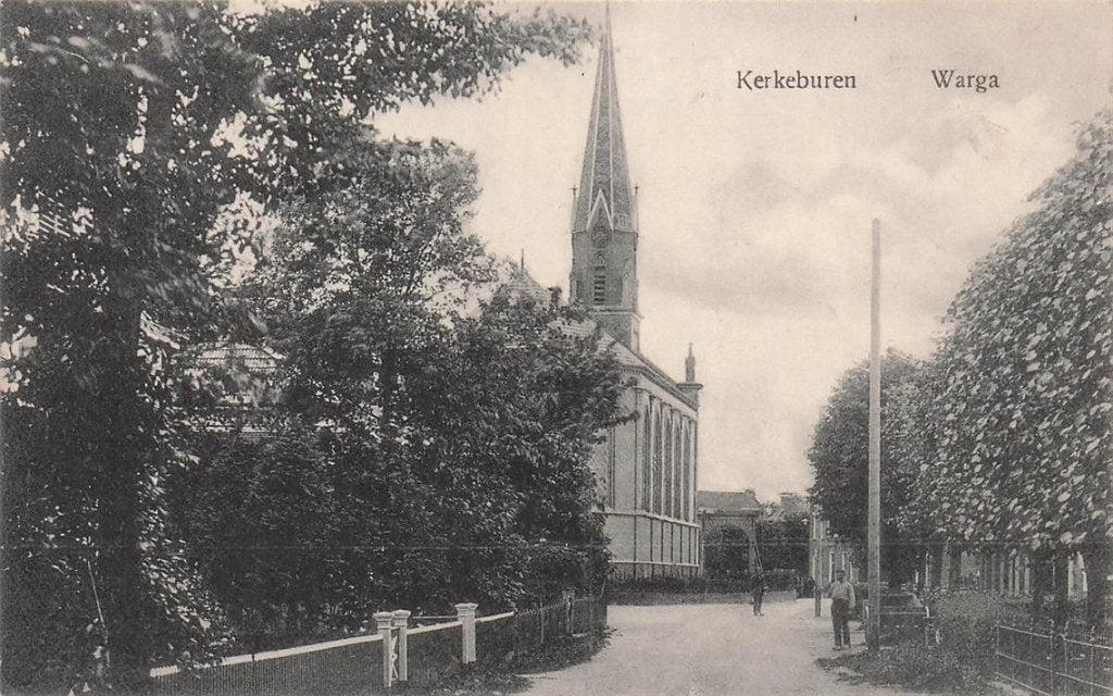 702-360-045 Kerkeburen Warga, Verzenden, Voor 1920, Friesland