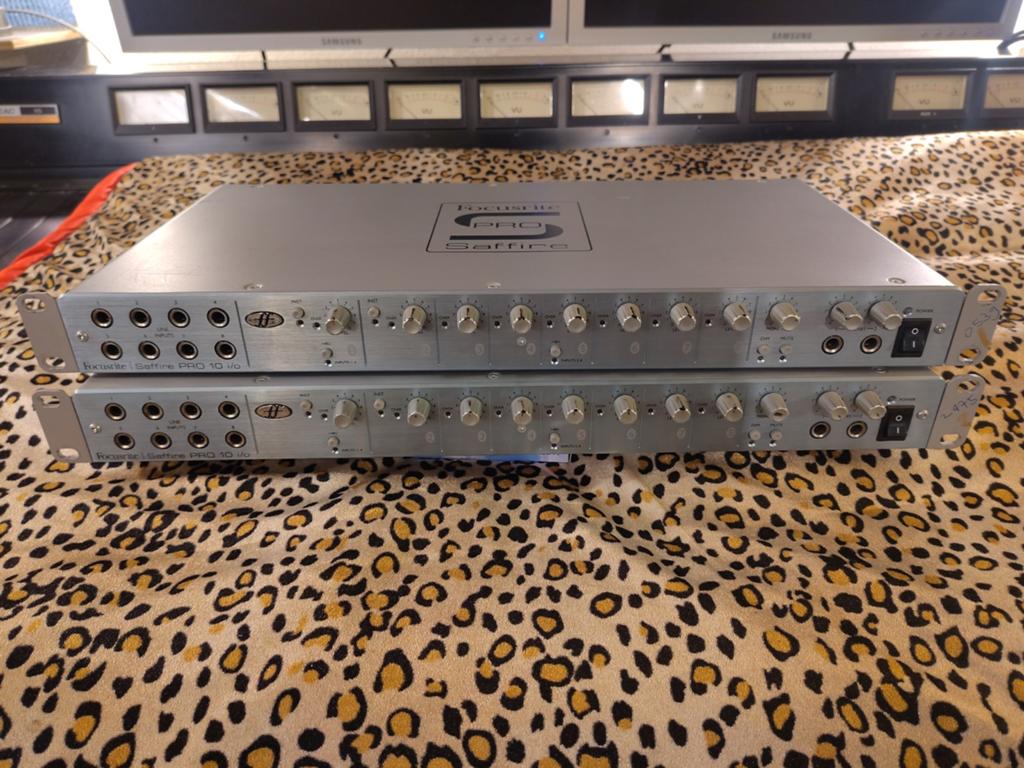 Focusrite Saffire PRO 10 I/O Audio Interfaces (2 stuks), Ophalen of Verzenden, Gebruikt