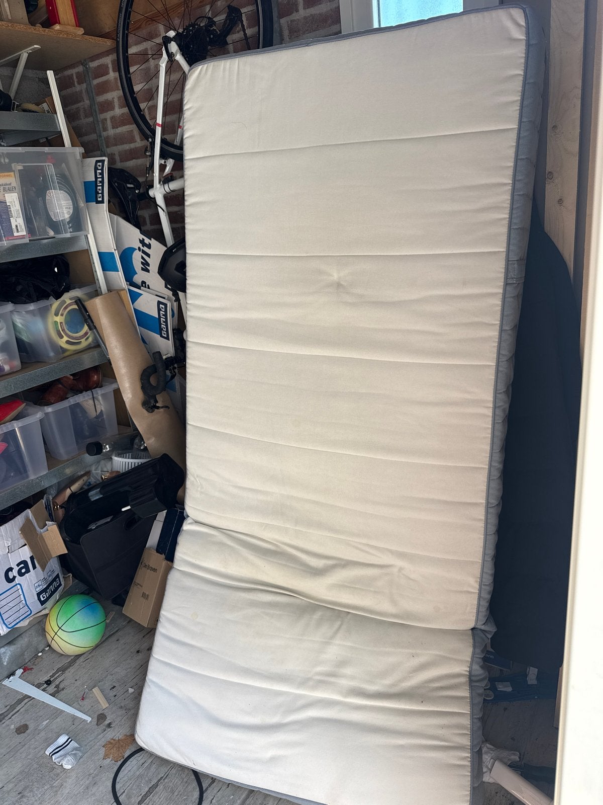 Ikea matras - GRATIS, Ophalen, Eenpersoons, Zo goed als nieuw, 80 cm