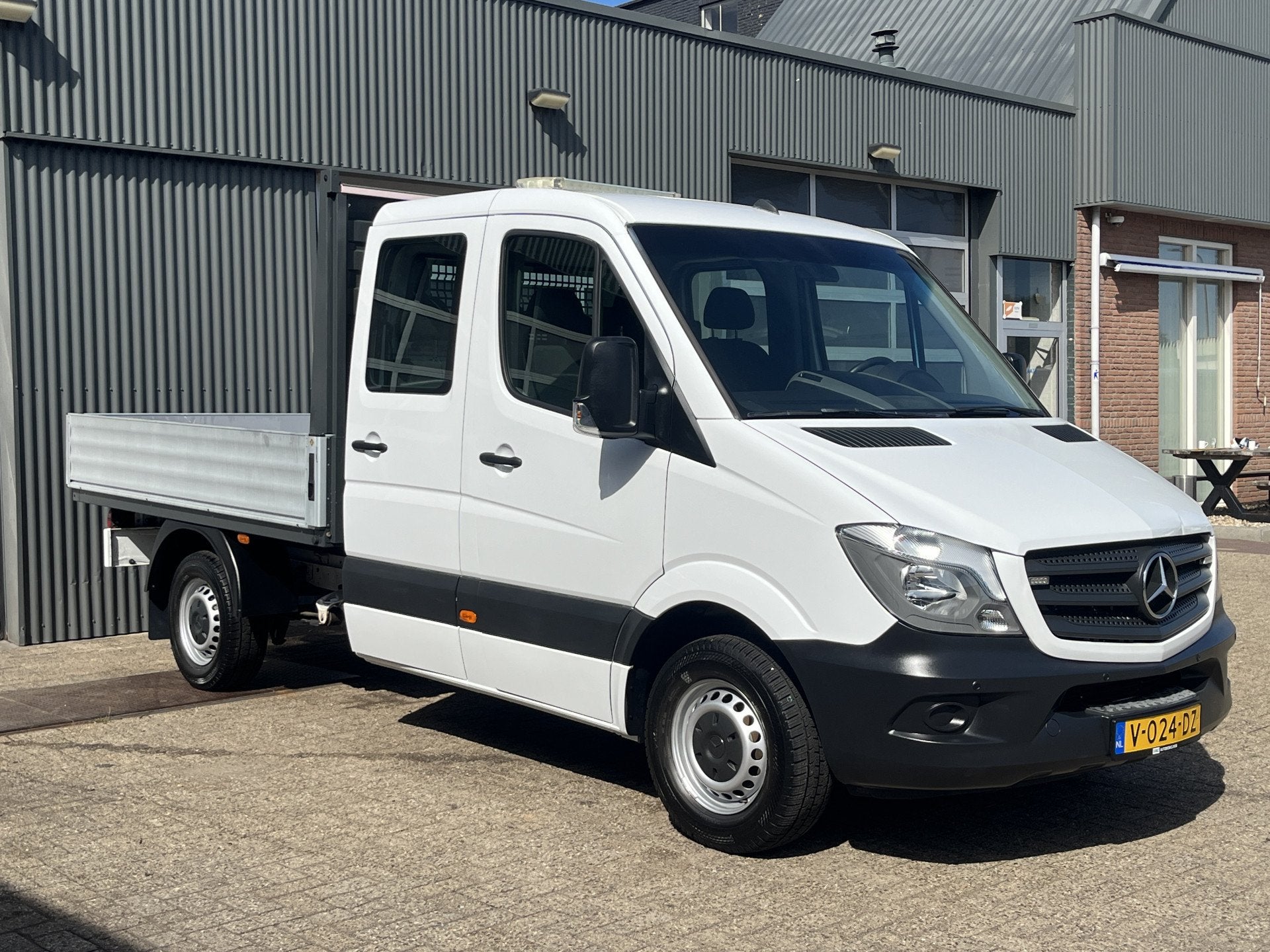 Mercedes-Benz Sprinter 311 CDI DC Bpm vrij Euro 6 Open laadb, Auto's, Gebruikt, 4 cilinders, Wit, Bedrijf