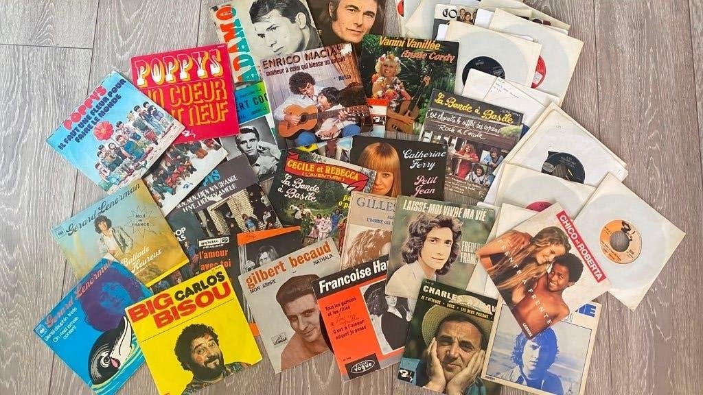 49 Franstalige singletjes ***KOOPJE***, Ophalen of Verzenden, Gebruikt, 7 inch, Overige genres