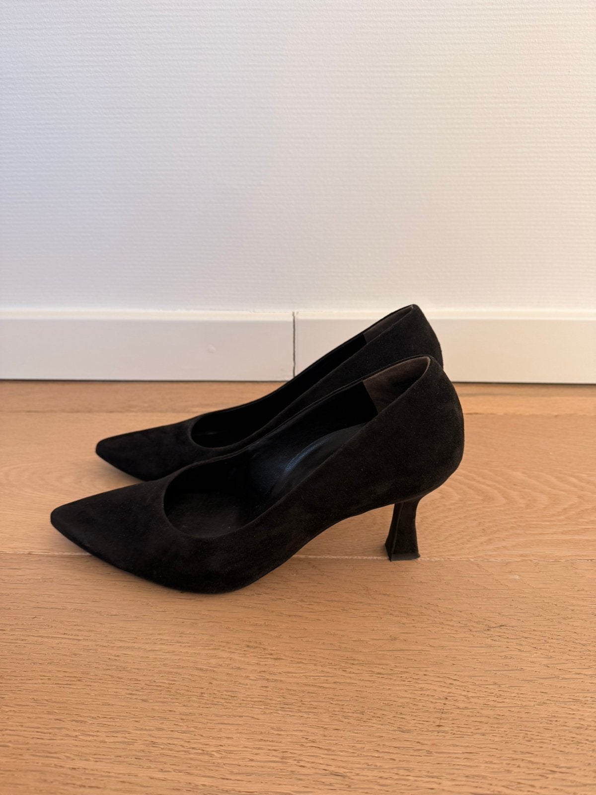 Paul Green pumps suède zwart - maat 40, Pumps, Zwart, Ophalen of Verzenden, Zo goed als nieuw