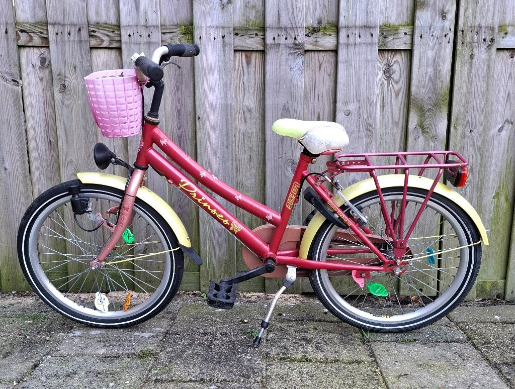 Kinderfiets Loekie Prinses, Ophalen, Nieuw, 20 inch of meer, Loekie Prinses