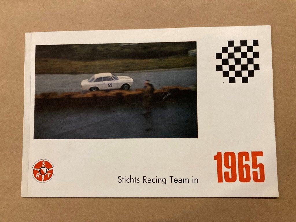 Jaarboek Stichts racing team SRT 1965 Zandvoort races, Verzamelen, Ophalen of Verzenden, Zo goed als nieuw, Auto's