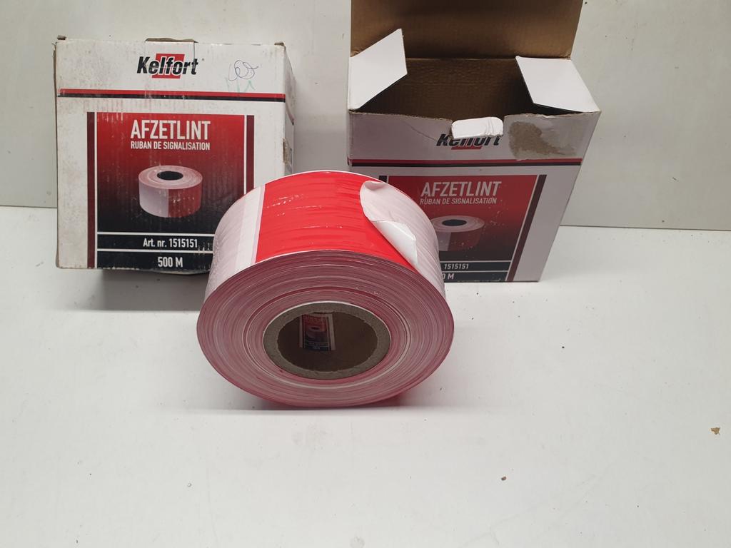Afzetlint 8cm breed, Doe-het-zelf en Verbouw, Ophalen of Verzenden, Nieuw