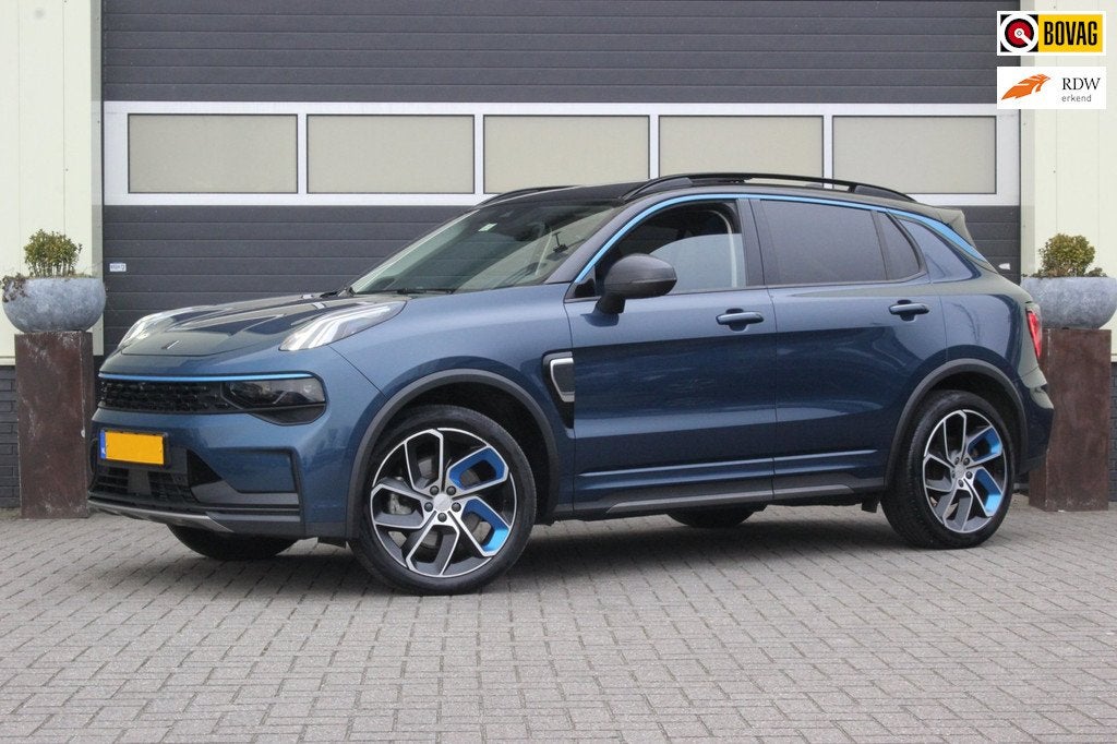 Lynk & Co 01 1.5 PHEV Plug-in Hybrid | 360 Camera |, Stof, Blauw, Plug-in hybride, Bedrijf