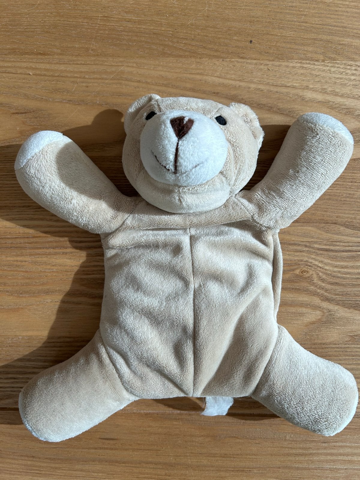 Kersenpittenknuffel Beer - Warmte en Comfort, Ophalen, Beer, Zo goed als nieuw, Beige