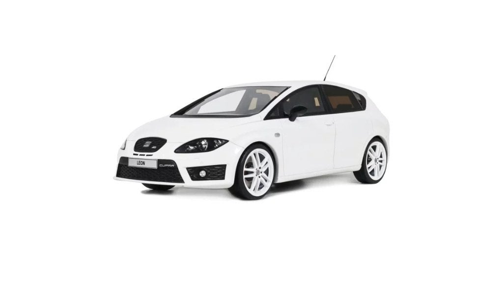 Seat Leon MK2 Cupra R Candy White / 2010 / OttOmobile, Hobby en Vrije tijd, Modelauto's | 1:18, Nieuw, Auto, OttOMobile, Ophalen of Verzenden