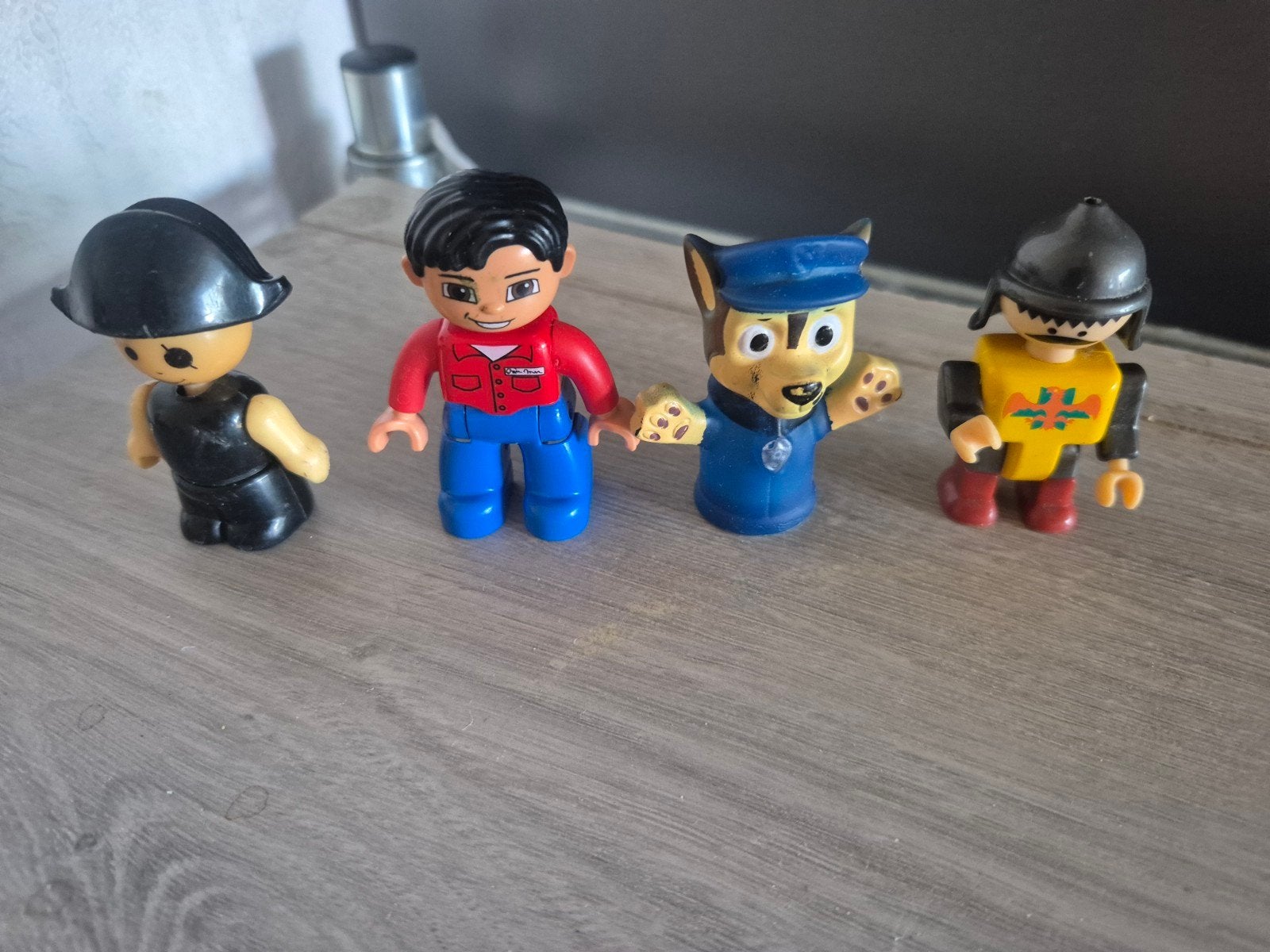 4 poppetjes, Ophalen of Verzenden, Zo goed als nieuw