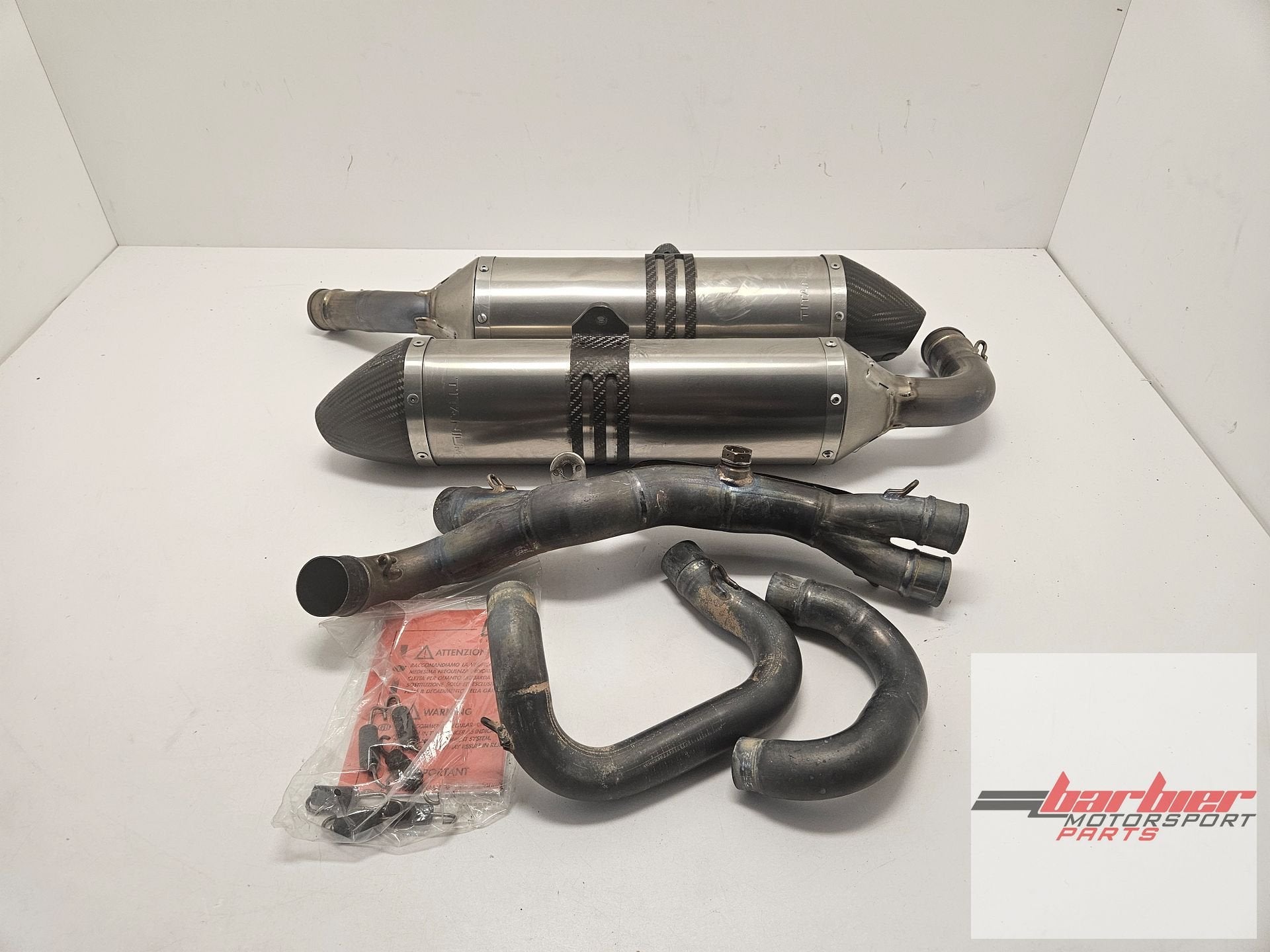 HUSQVARNA SMR 510 LEOVINCE TITANIUM UITLAAT SYSTEEM, Motoren, Gebruikt, -, -, Ophalen of Verzenden