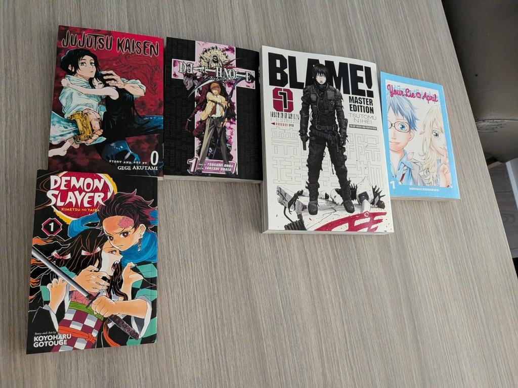 Collectie Manga boeken, Boeken, Meerdere comics, Ophalen, Zo goed als nieuw, Japan (Manga)