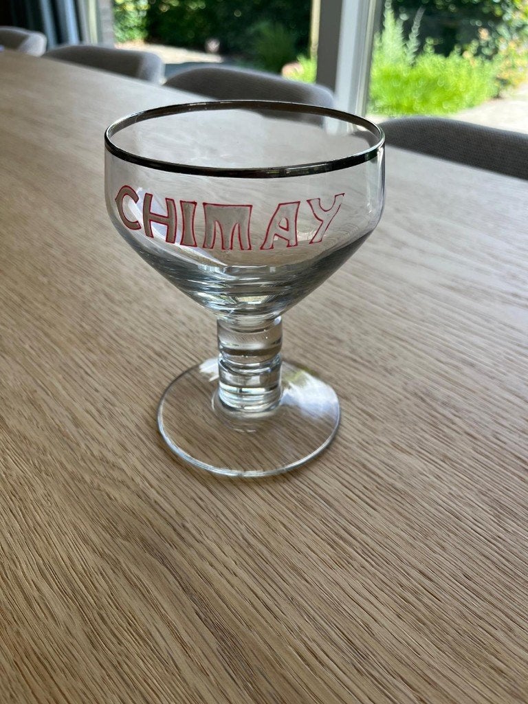 Chimay glas, Ophalen of Verzenden, Nieuw, Glas of Glazen, Overige merken