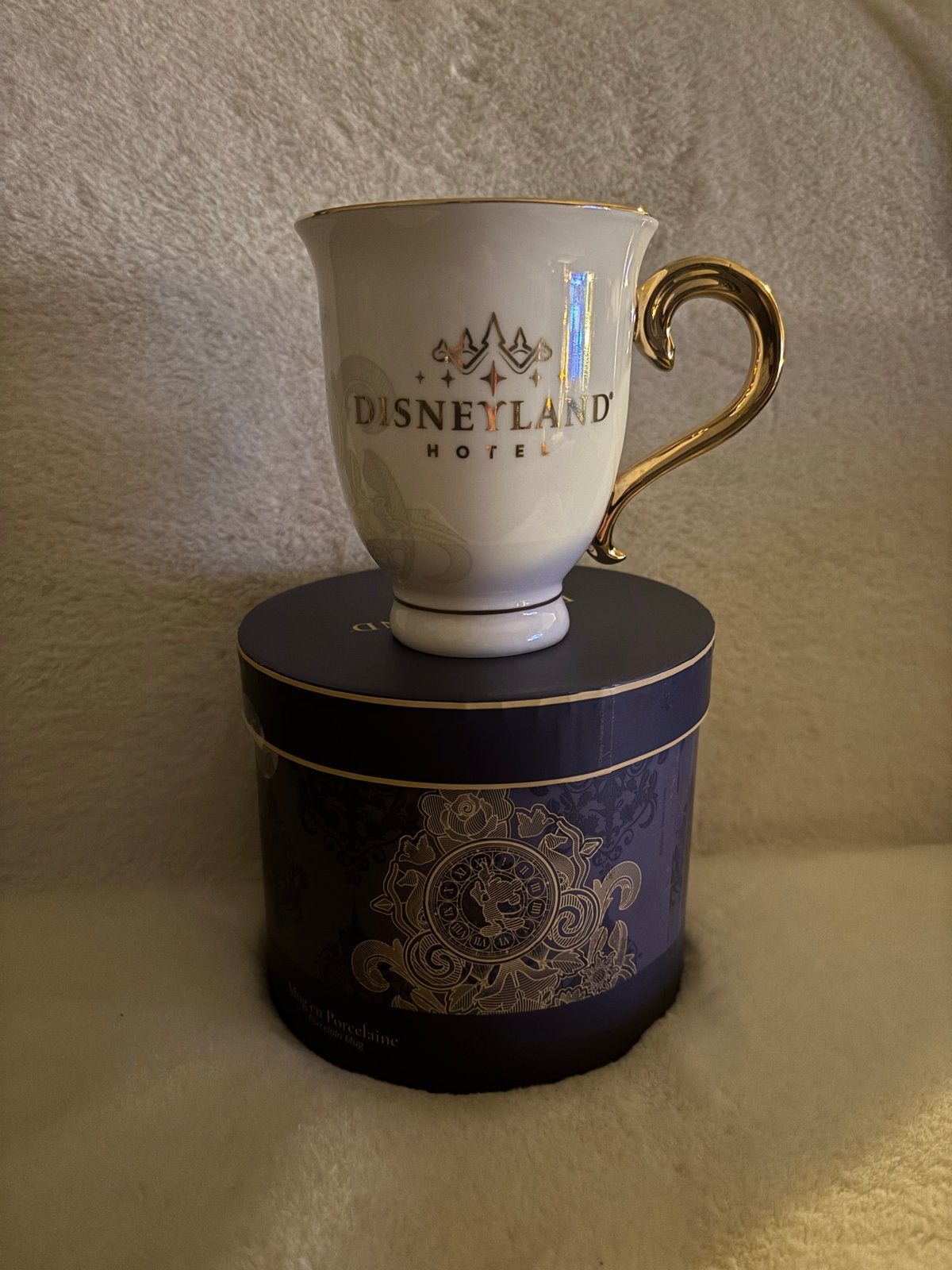 Disneyland Hotel Parijs Mok - Nieuw & Exclusief, Overige typen, Nieuw, Ophalen of Verzenden, Steen/keramiek