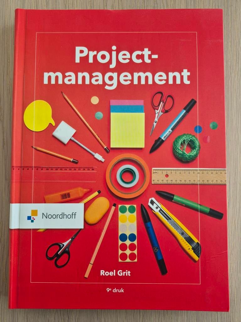 Projectmanagement - Roel Grit (9e druk) - Nieuw, Boeken, Studieboeken en Cursussen, Gamma, Nieuw, Roel Grit, HBO
