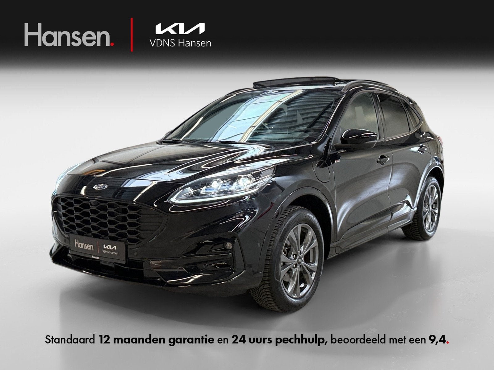 Ford Kuga 2.5 PHEV ST-Line X I Panoramadak I Winterpakket I, Automaat, Gebruikt, 4 cilinders, Zwart